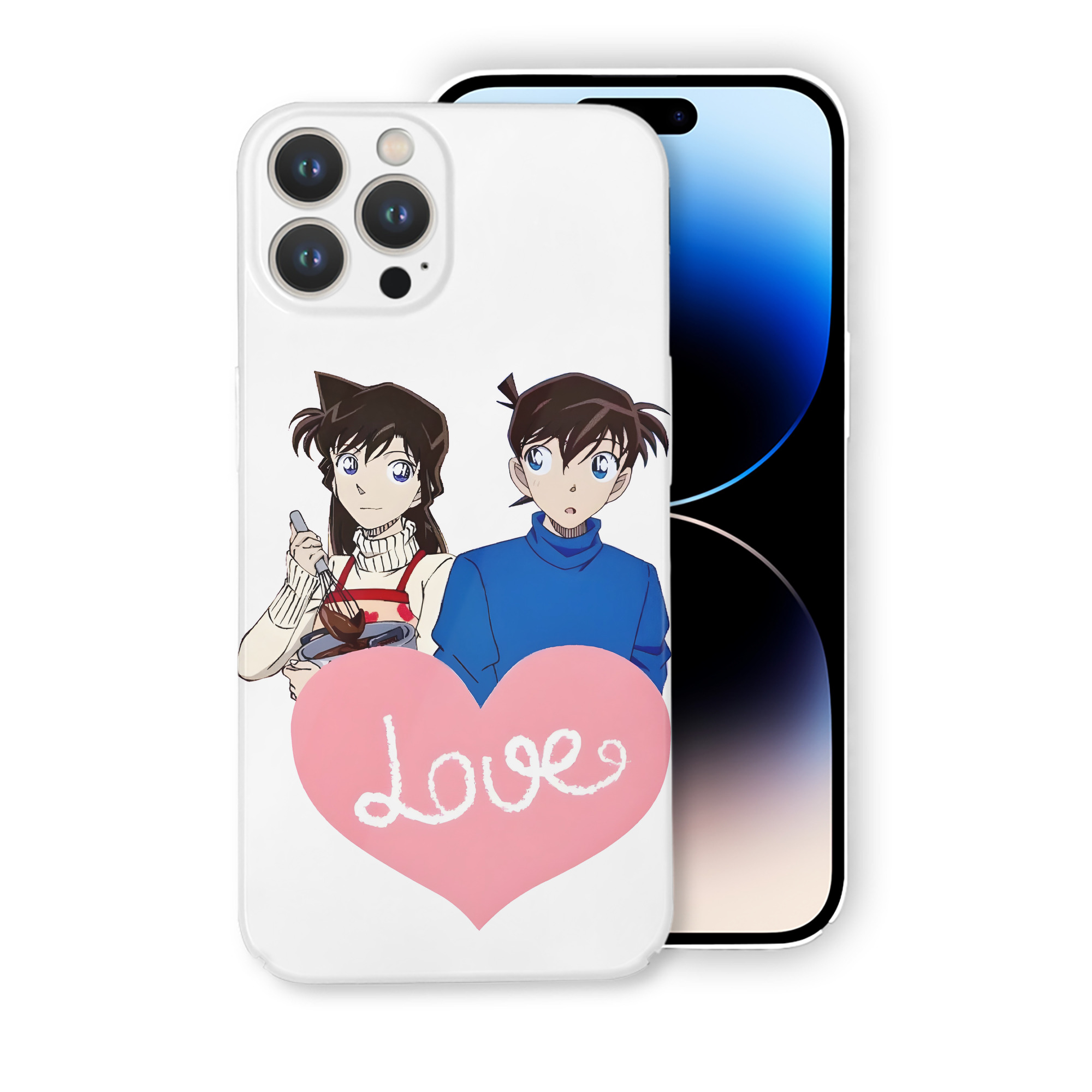（画像用） 名探偵コナン 毛利 蘭 もうり らん、モーリ ラン Detective Conan Rachel Moore 【iPhone 14シリーズ対応】ハードケース